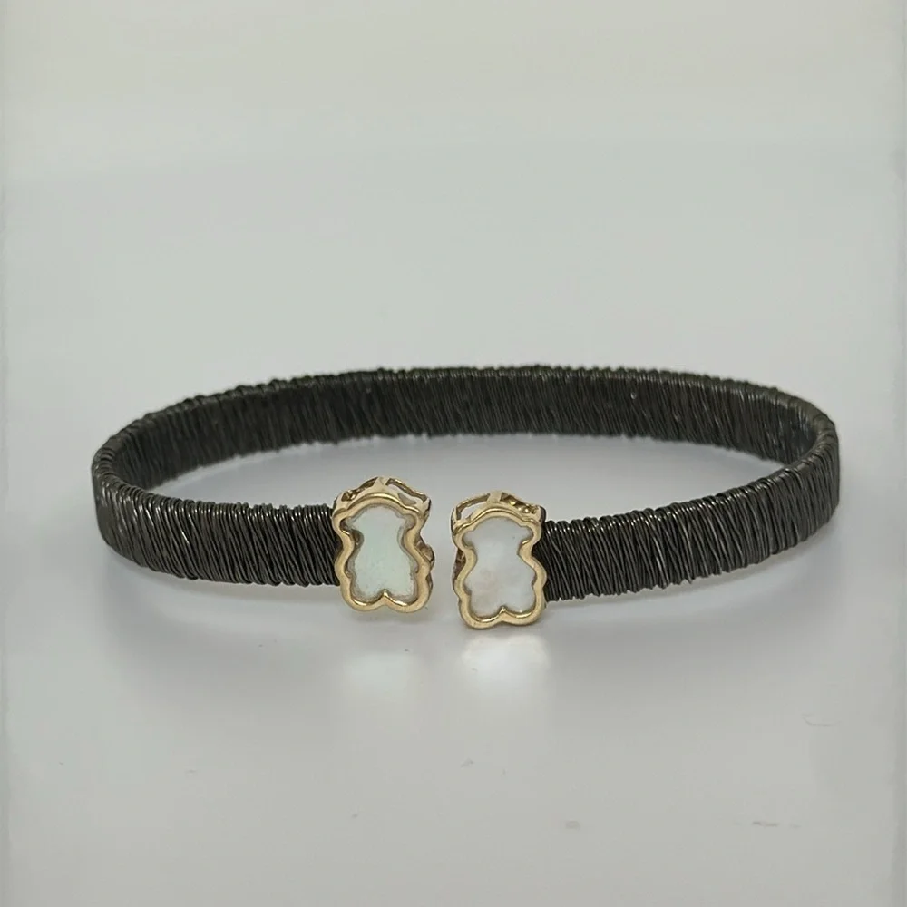 14k mother of pearl bracelet